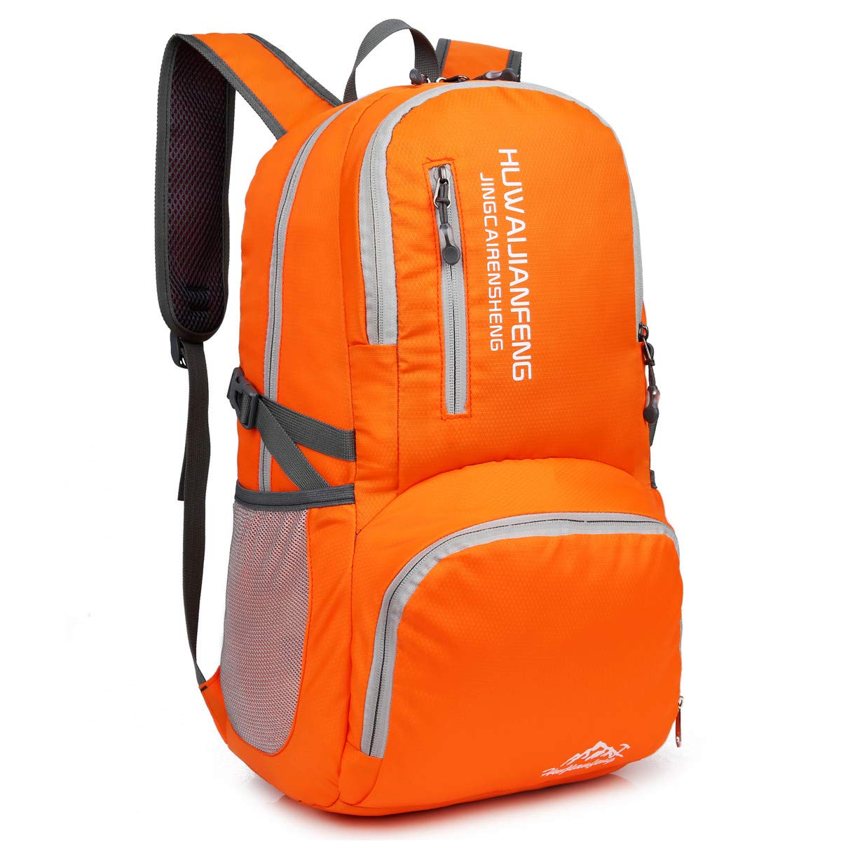 Crenze 35L/45L Lightweight Foldable Backpack Travel Hiking Daypack, Men Women Durable Handy Waterproof Rucksack for Camping Mountaineering Walking Cycling Climbing