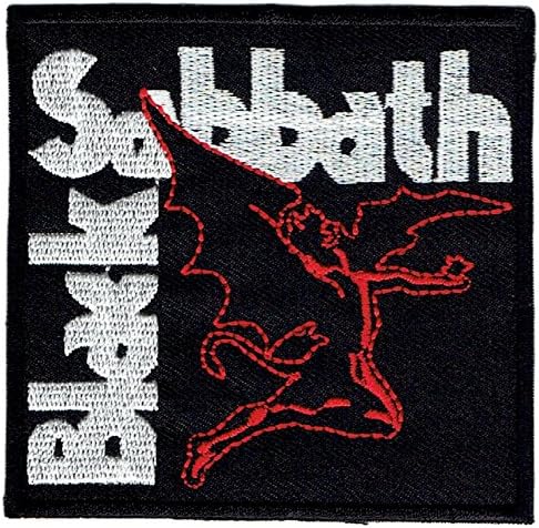 BLACK SABBATH English rock music band T shirts MB52 embroidered Sew iron on Patches