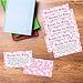 Books for Baby Request Cards - Pink Girl Baby Shower Invitation Inserts - 20 Cards