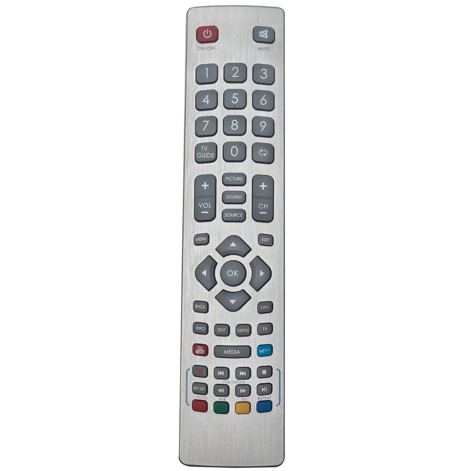VINABTY SHW/RMC/0003 DH-2095 Replacement Remote Control Compatible with TV LC-43CFE6351K LC-32CFE6131K LC-32CHE6131K LC-40CFE6131K LC-43CFE6131K LC-49CFE6031K LC-49CFE6032K
