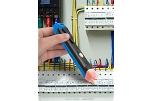 Voltage Tester,Non-Contact Voltage Detector,for Voltage Electrical Tester with AC 12-1000V,Diode&Zero FireWire,LED Flashlight