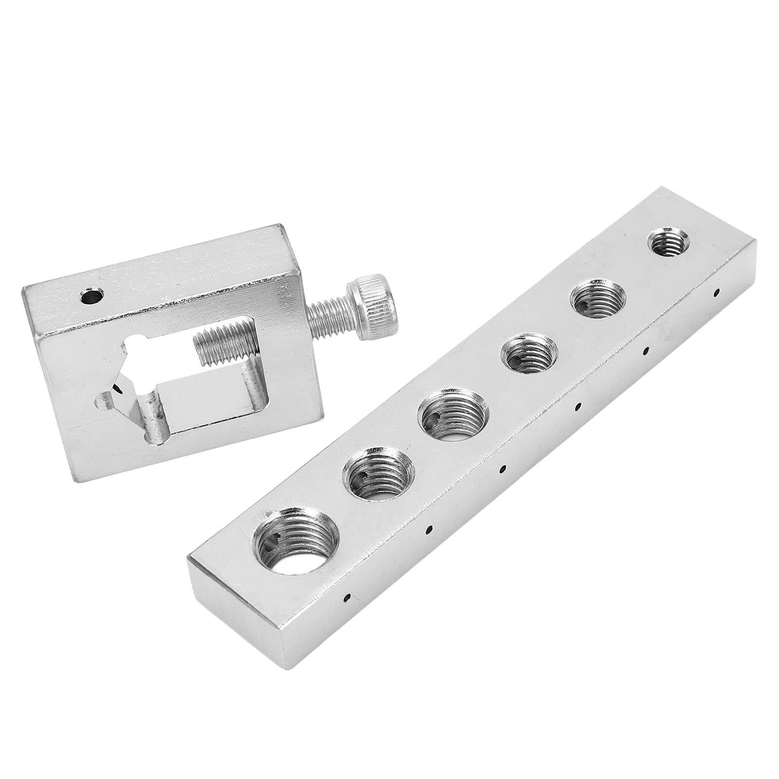 Bolt Drill Jig Holder Kit safety wire drill jig Carbon Steel High Hardness Precise Bolt Drill Jig Metric Safety Wire Lockwire Nut Kit with Nut Drill Jig,Wire Jigs