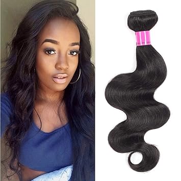Amazon Com Unprocessed Brazilian Hair Body Wave 3 Bundles