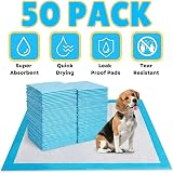 Bazaar 60x60cm Puppy Pads 50 Count Large Absorbent Leak-Proof Training Pads view 7