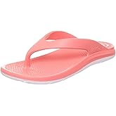 totes Women's Everywear Lightweight Waterproof Two-Tone Ara Flip Flop Sandals