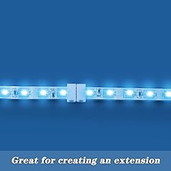 Mudder 30 Pieces RGB LED Strip Connector Full