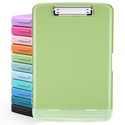 Sooez Clipboards with Storage, High Capacity Clip