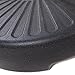 Grand patio Umbrella Base,Eco-Friendly HDPE Fabric Fill with Water 50lbs Umbrella Stand Pole Holder for Garden Lawn Poolside, 20 Inch(Black)