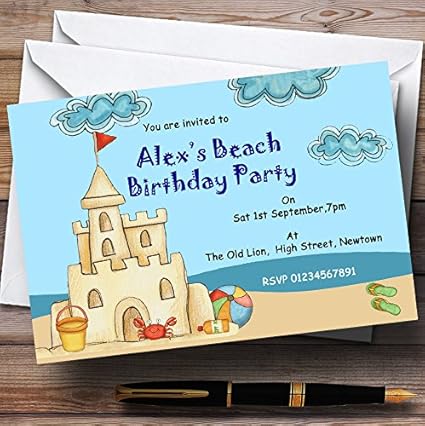 Download Invitaciones del tema de la playa For Android Free
