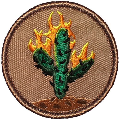 Burning Cactus Patrol Patch - 2