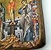 Wooden Greek Christian Orthodox Wood Icon of the Crucifixion / A0