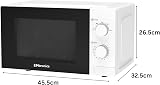 EMtronics 20L 700W Manual Microwave, 5 Power Levels, Timer & Light - White view 6