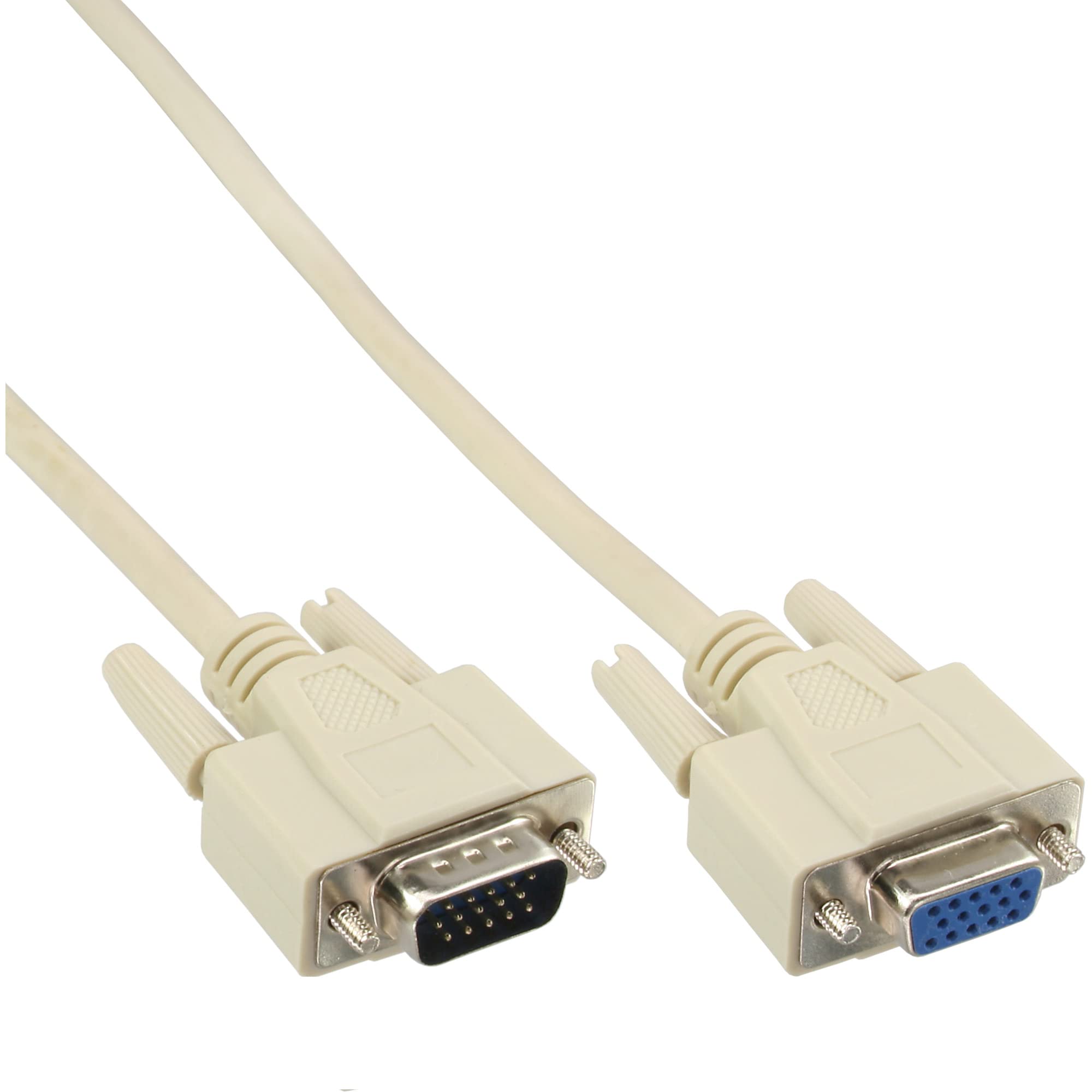 InLine 17736 VGA Extension Cable 15 Pin HD Male to Female 10 m