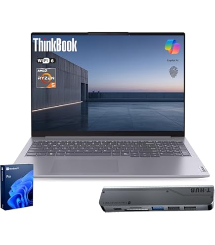 Amazon.com: Lenovo ThinkBook 16 G7 ARP 21MW0001US - Computadora