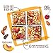 goodnessKNOWS Peach, Cherry, Almond & Dark Chocolate Gluten Free Snacks Square Bars 12-Count Box
