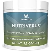 Mannatech - NutriVerus&trade; Glyconutritional Supplement - 5.3 oz | Contains Vitamins A, C, B Complex and D, Glyconutrients, Plant-Based Ingredients, Daily Wellness Support, Powder Formula