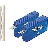 Feather Plier Hair Razor Blades - (2 Pack of 20) - Hair Straight Razor Blade Refills for Hair Cutting- For Professional Hair Cutters- Made in Japan