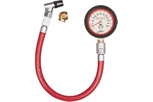 Longacre 50417 0-60 PSI Analog Tire Pressure Gauge, 2 Inch