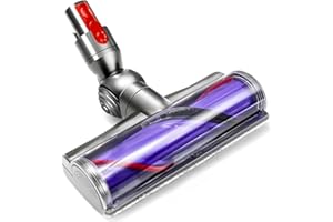 Direct Drive Cleaner Head Turbine Floor Tool Compatible with Dyson V7 V8 V10 V11 V15 Cyclone Cordless Vacuum Cleaner, Motorhe