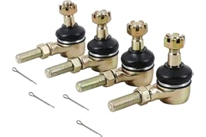 Relibupdater 10-10mm Hand Tie Rod Ball Joint Left Right for YFM125 YFM250 YFZ350 YFM550 YFM660 YFM700 Coolster Chinese 4 Wheeler ATV Quad Go Cart Kart Pit Dirt Bike Parts