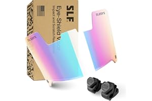 SLEEFS Bifrost Rainbow Football Helmet Eye-Shield Visor