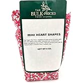 Mini Red, White &amp; Pink Heart Sprinkles for Cookies &amp; Cupcakes, 8 oz