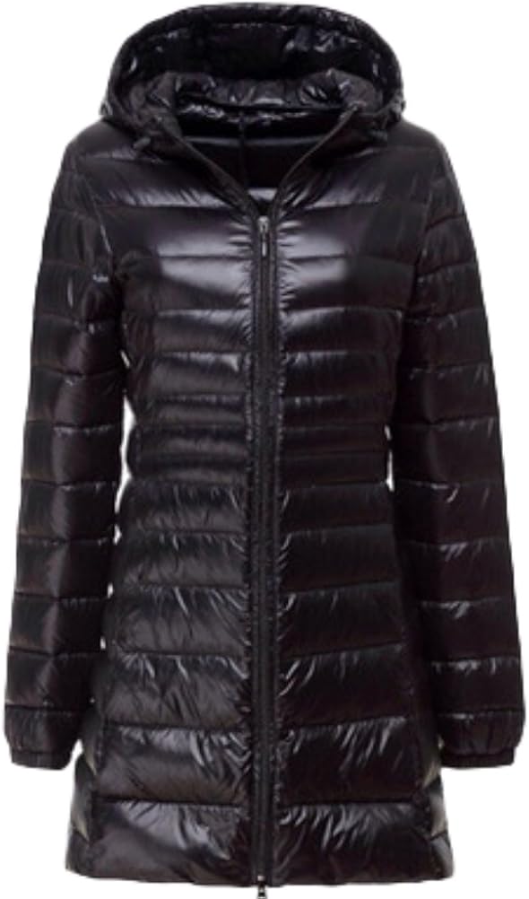 Vogstyle Women's Down Jacket Quilted Jacket Ultra Lightweight Hooded