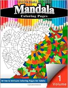 Amazon.com: Coloring Books for Adults Mandalas: Coloring Book - Fun