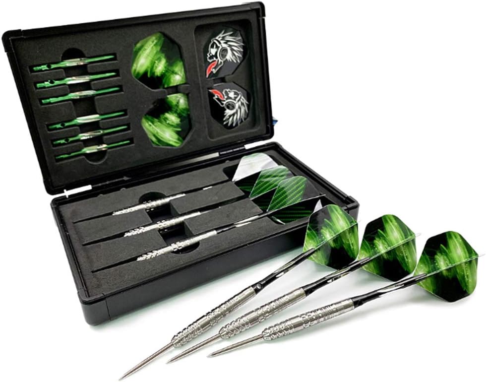 NANDAN 25G Tungsten Dart Set, 95% High-Grade Tungsten Steel Pin Metal Tip Tungsten Steel Dart, Used for Shooting Training And Recreation