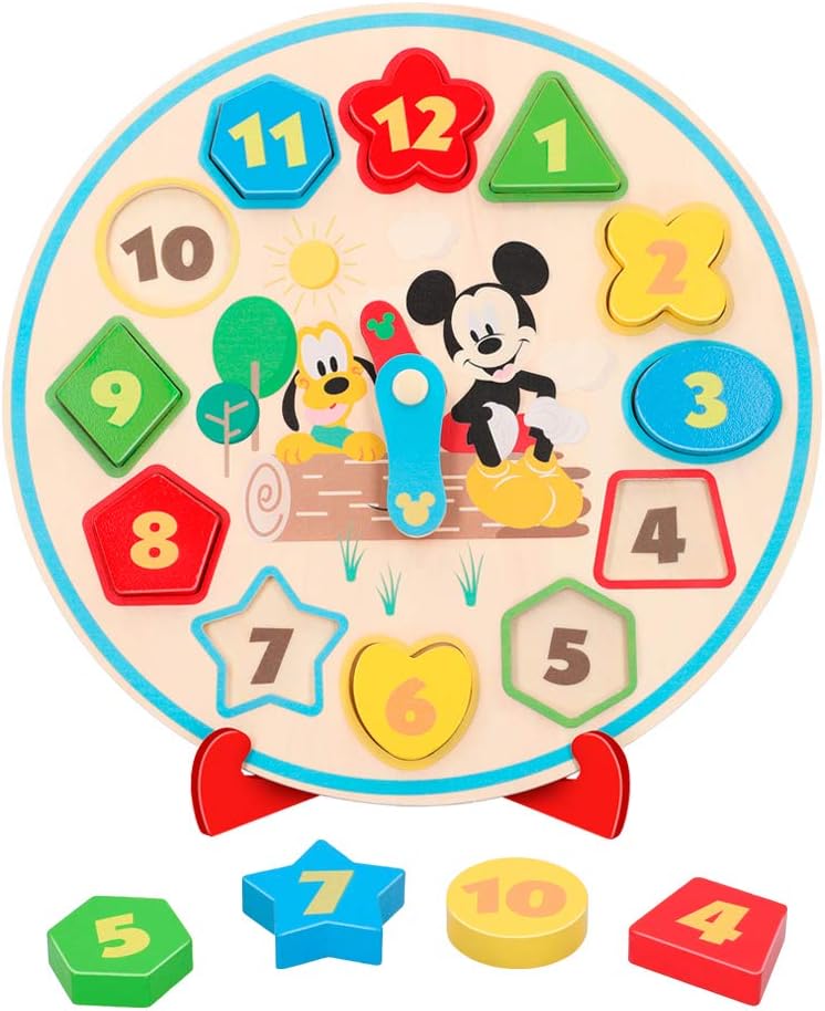 Disney 48704 Mickey & Friends Wooden Watch for Kids No Colour, Small - Image 5