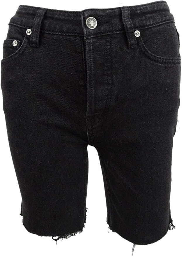 white denim bermuda shorts womens