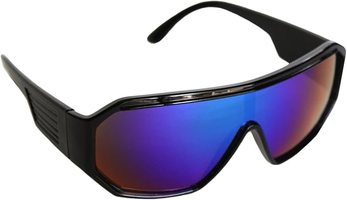 retro shield sunglasses