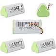 5-Pack Battery for Motorola Symbol LS4278 LS4278-M LI4278 DS6878 Barcode Scanner 800mAh 3.6V Ni-Mh PN 82-67705-01 BTRY-LS42RAAOE-01
