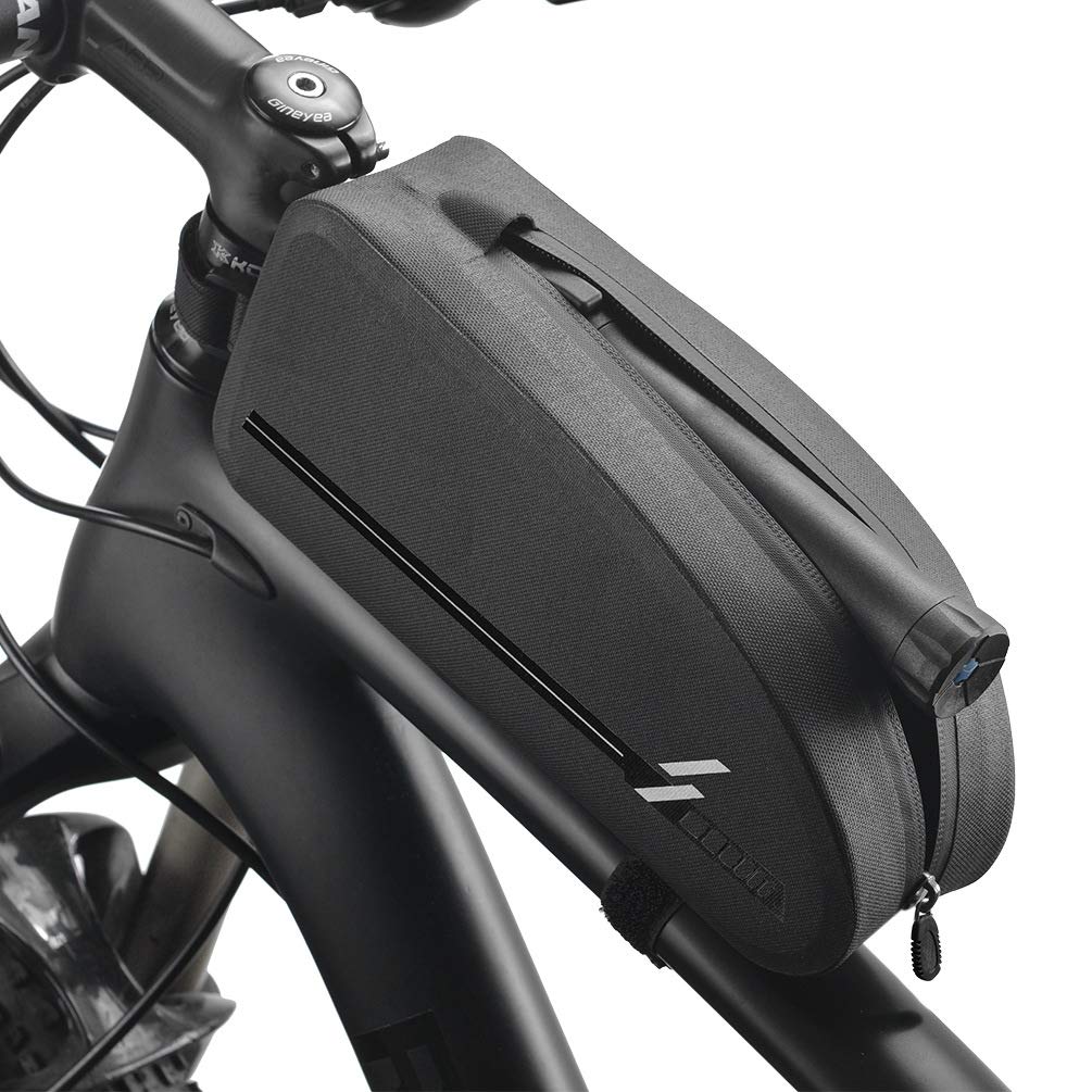 Bike Top Tube Bag, Bicycle Frame Bag Waterproof for Mountain Road BMX Bike, Cycling Accessories