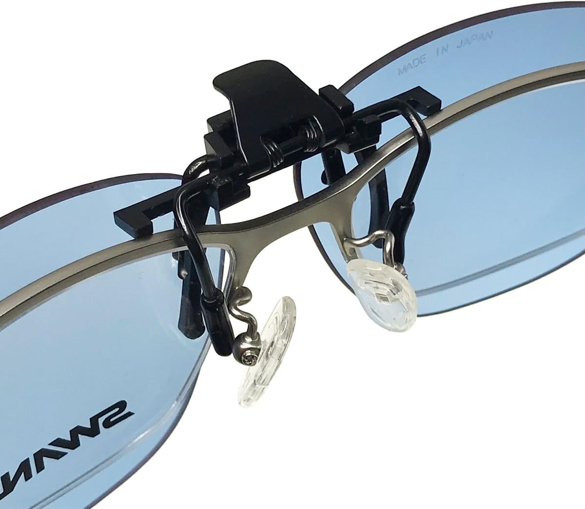 SPALDING(スポルディング) 偏光 クリップオン メガネの上からつけられる CP-9 SMP2 偏光スモーク2