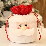 Christmas Candy Party Gift Bag Decorations Xmas Storage Packing Wrapper Supplies