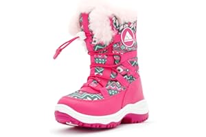 NOVA FOOTWEAR Nova Mountain Boys Girls Little Kids Winter Snow Boots,NF