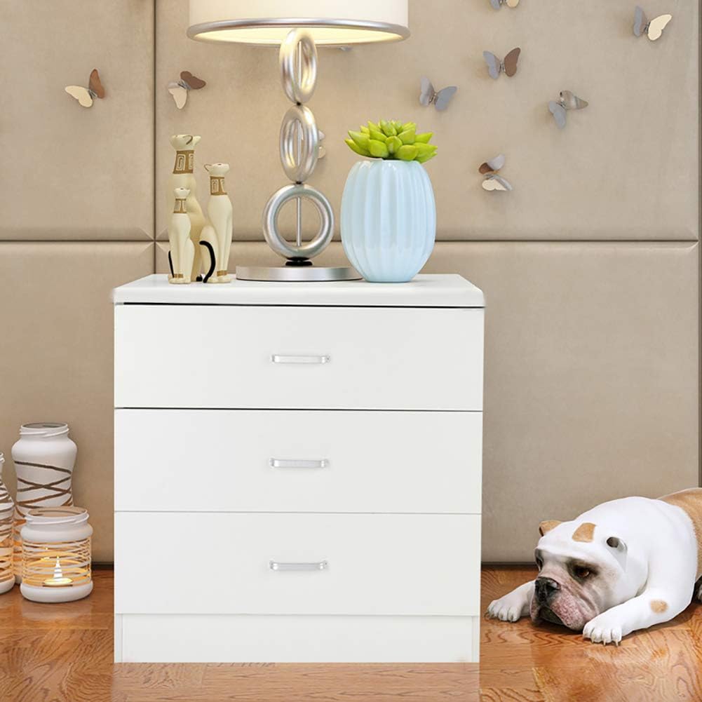 Amazon Com Henf 3 Drawer Dresser Wood Chest Cabinet Furniture