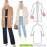 Style Arc Sewing Pattern - Loren Jacket (Sizes 04-16)