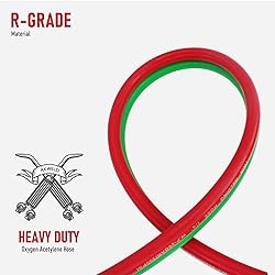 RX WELD Oxygen Acetylene Hose 1/4-Inch × 50 Feet