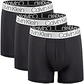 Calvin Klein Men`s Chromatic Microfiber Trunks 3 Pack