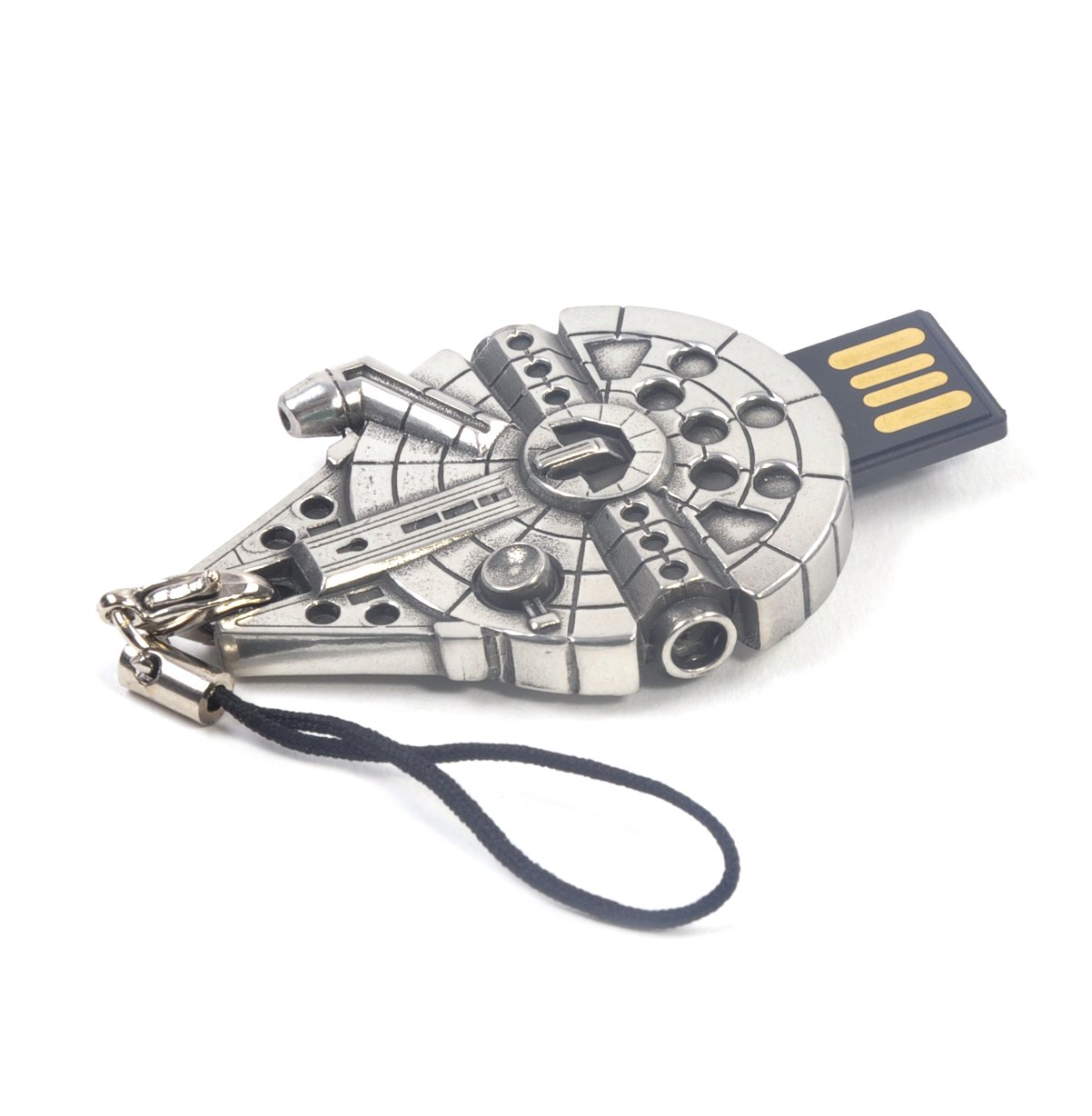 Royal Selangor Hand Finished Star Wars Collection Pewter Mellenium Falcon Flash Drive (16GB)