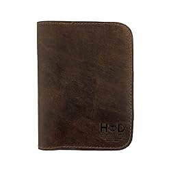 Hide & Drink, Bifold Passport Case, Travel Wallet