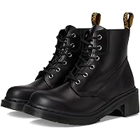 Amazon.com | Dr. Martens Women's Emmeline 5 Eye Ankle Boot, Black