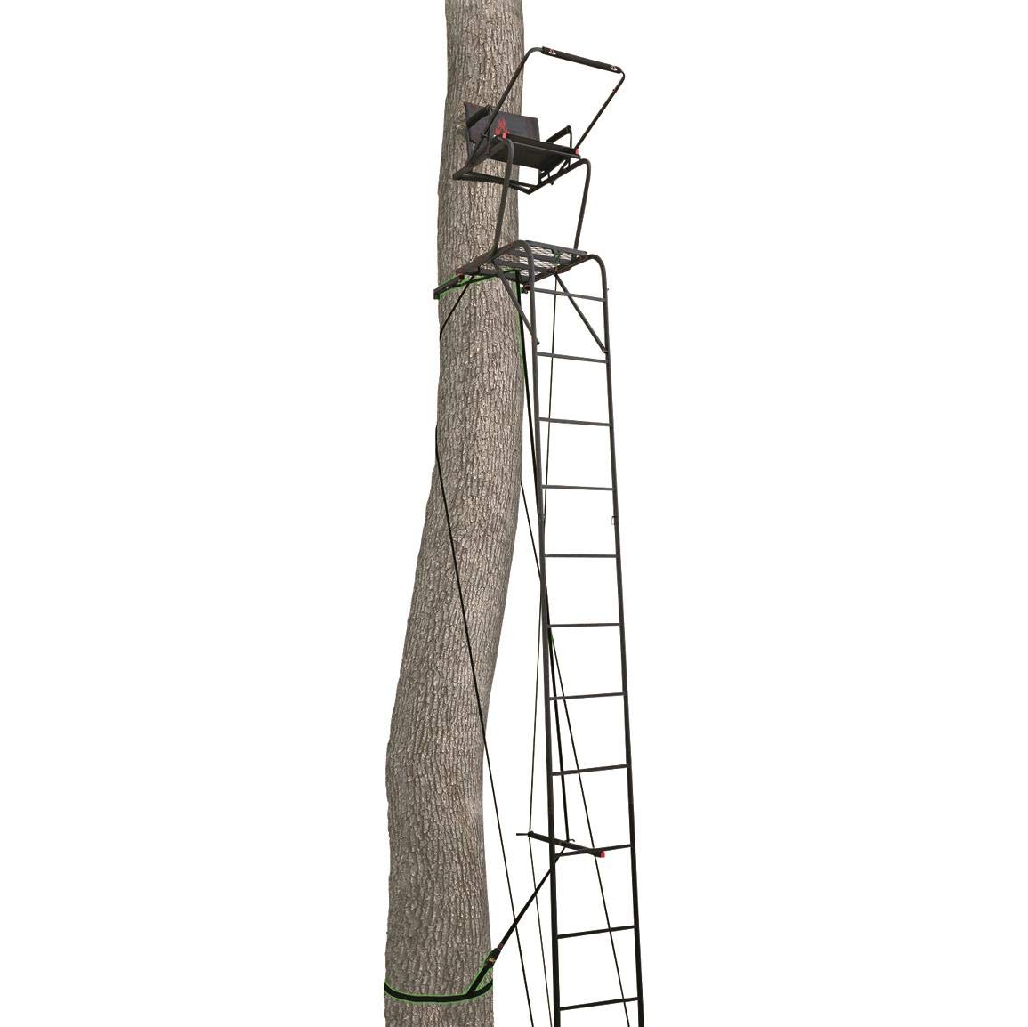 Buy Primal Tree Stands Mac Daddy Deluxe 22' Ladder Tree Stand with Jaw and Truss Stabilizer