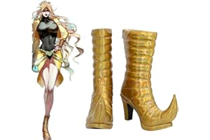 HINEVEY CosplayCos Jolyne Cujoh Shoes Dio Brando Boots Kujo Jotaro Anime Cosplay Props Halloween Outfits