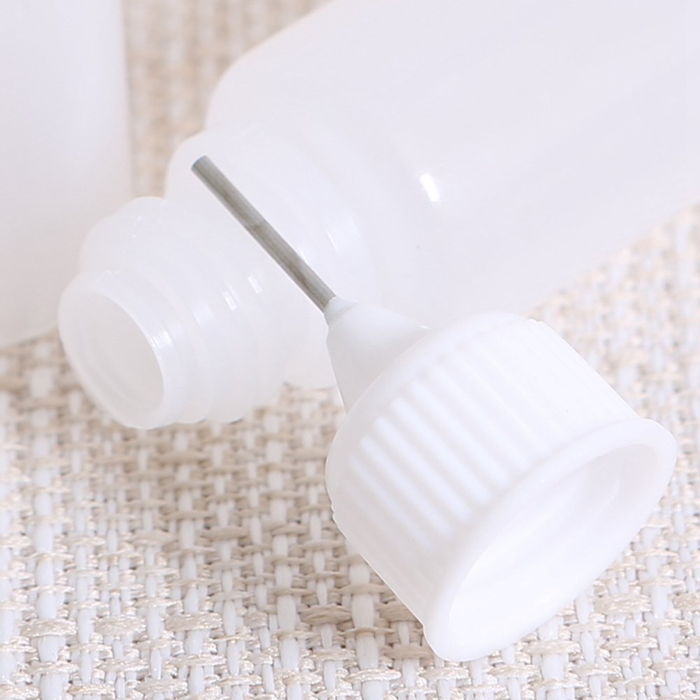 10 Pieces 30ml Precision Tip Applicator Bottle Needle Tip Glue Applicator Bottle DIY Quilling Tool Precision Bottle Needle Bottle Squeeze Bottle