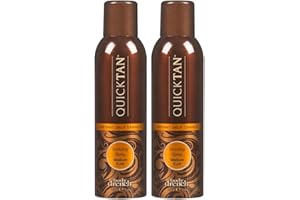 Body Drench Quick Tan Bronzing Spray Medium-Dark 6 Ounce (177ml) (2 Pack)