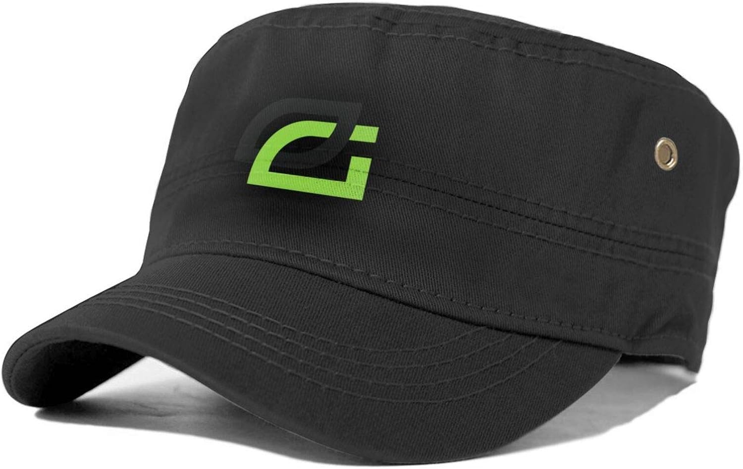 GRHTM OpticGaming Adult Flat Cap 2021new Inspiration Design Hat Black