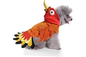 BWOGUE Turkey Dog Costume Thanksgiving Apparel Pet Costume for Dogs and Cats